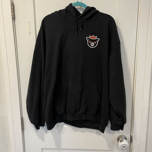 Technoblade Hoodie Black Red Back Graphic Gamer Streetwear Men’s YouTube